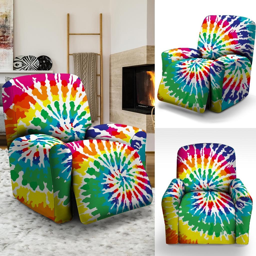 Tie Dye Recliner Cover-grizzshop