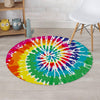 Tie Dye Round Rug-grizzshop