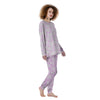 Tie Dye Shibori Pink Print Pattern Women's Pajamas-grizzshop