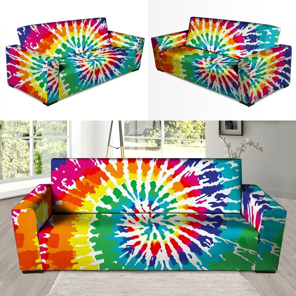 Tie Dye Sofa Cover-grizzshop