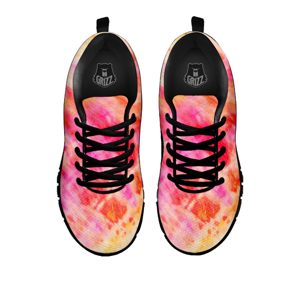 Tie Dye Summer Print Black Sneaker-grizzshop