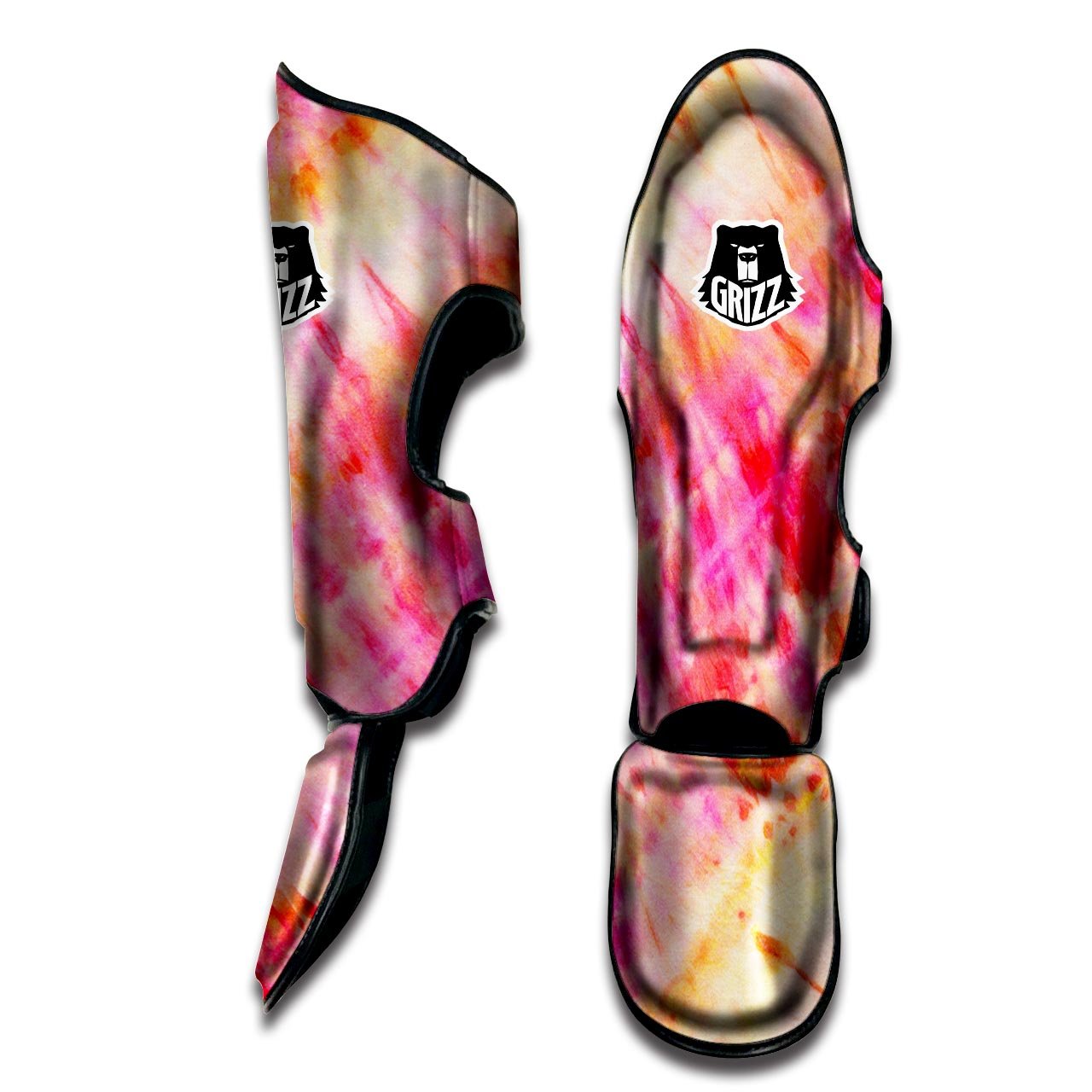 Tie Dye Summer Print Muay Thai Shin Guards-grizzshop