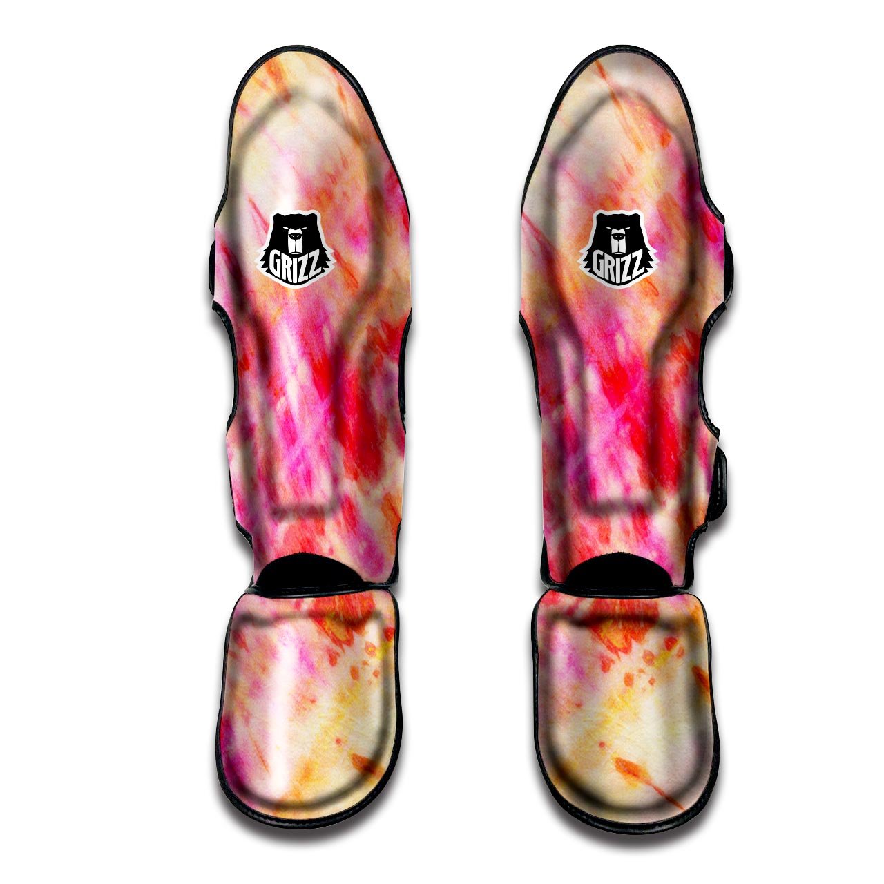 Tie Dye Summer Print Muay Thai Shin Guards-grizzshop