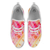 Tie Dye Summer Print White Athletic Shoes-grizzshop