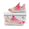 Tie Dye Summer Print White Athletic Shoes-grizzshop