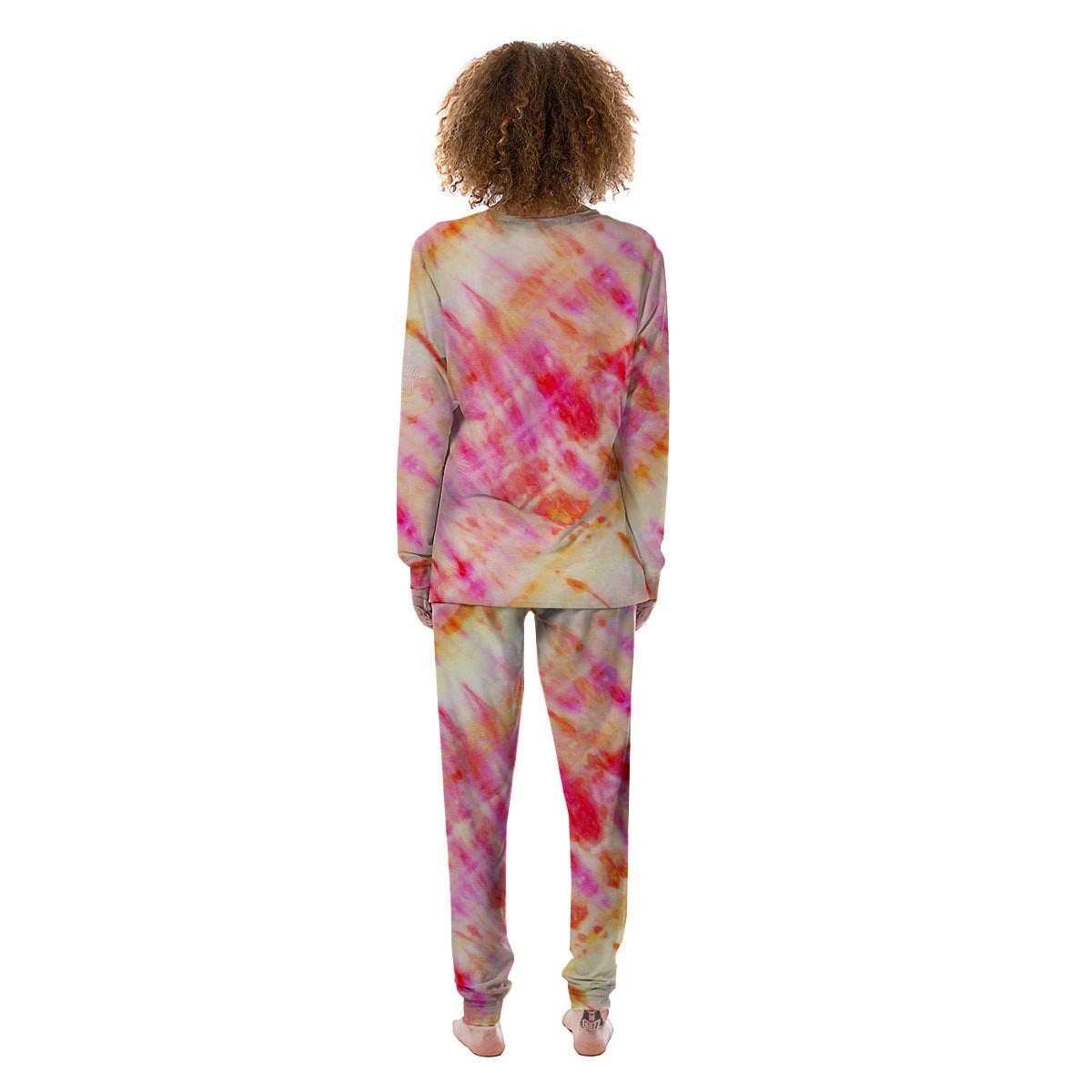 Tie Dye Summer Print Women's Pajamas-grizzshop