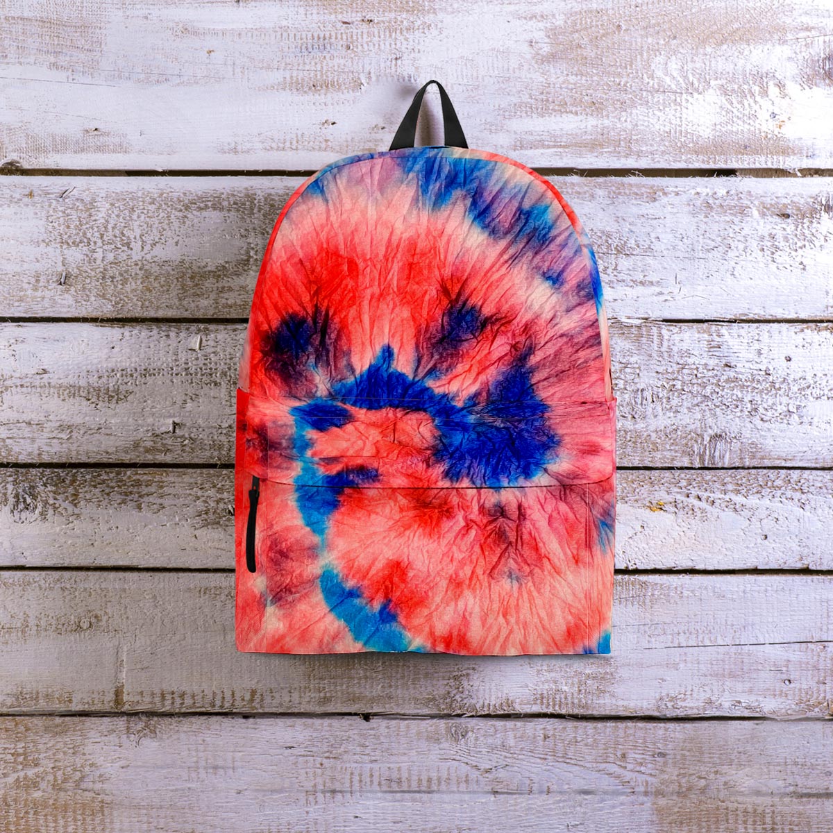 Tie Dye Swirl Batik Backpack-grizzshop