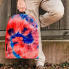 Tie Dye Swirl Batik Backpack-grizzshop