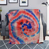 Tie Dye Swirl Batik Blanket-grizzshop