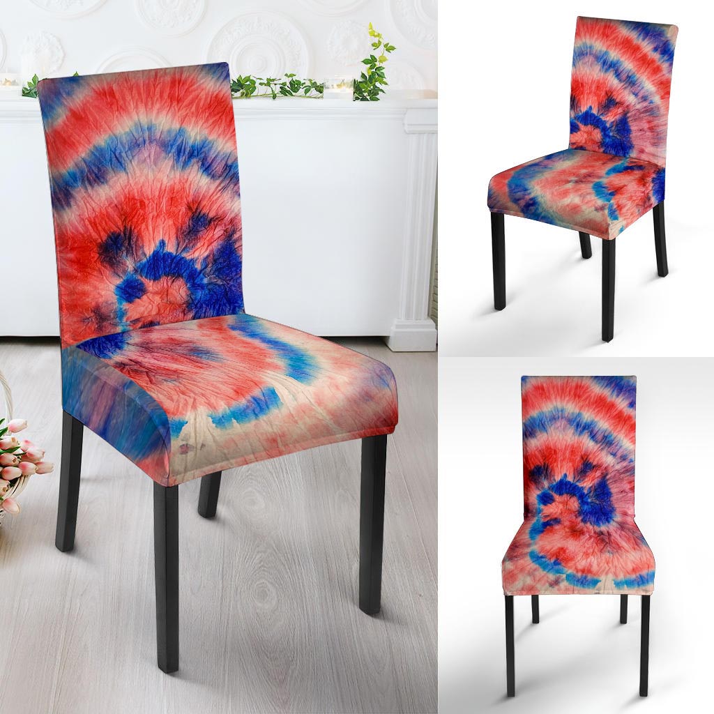 Tie Dye Swirl Batik Chair Cover-grizzshop