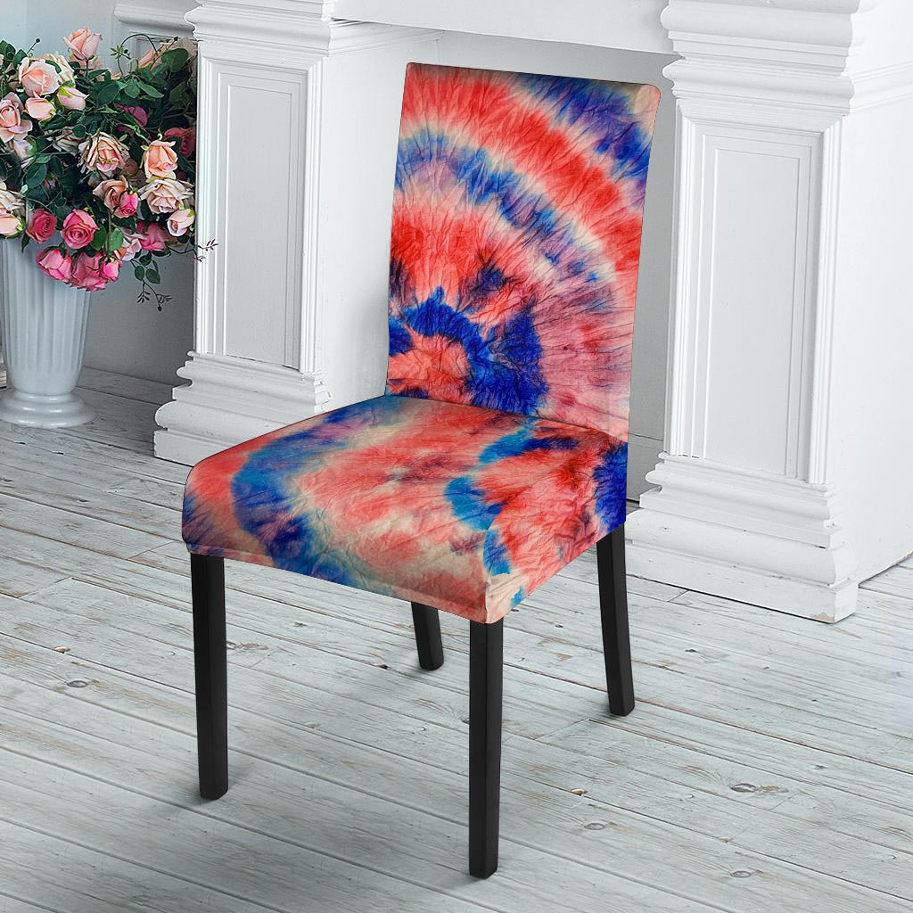 Tie Dye Swirl Batik Chair Cover-grizzshop