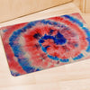 Tie Dye Swirl Batik Door Mat-grizzshop