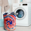 Tie Dye Swirl Batik Laundry Basket-grizzshop