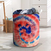 Tie Dye Swirl Batik Laundry Basket-grizzshop