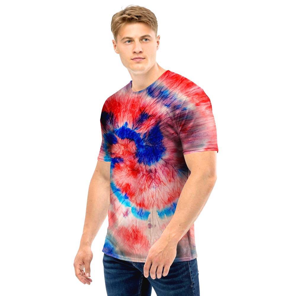 Tie Dye Swirl Batik Men T Shirt-grizzshop