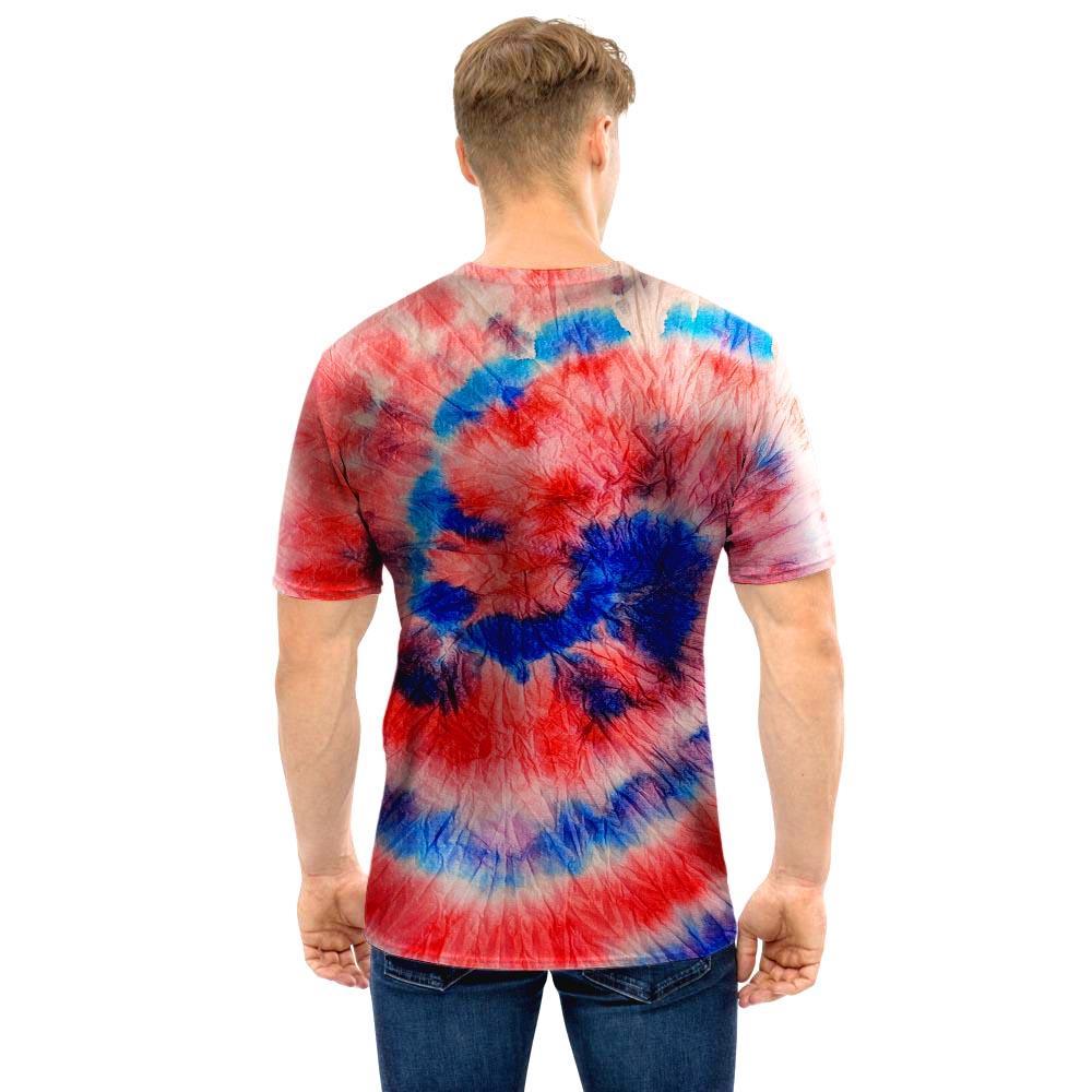 Tie Dye Swirl Batik Men T Shirt-grizzshop