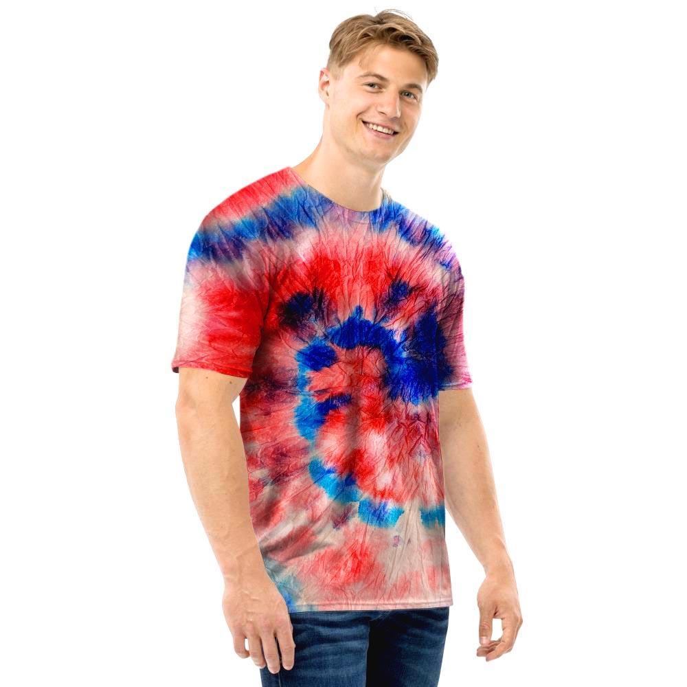 Tie Dye Swirl Batik Men T Shirt-grizzshop