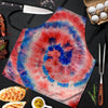 Tie Dye Swirl Batik Men's Apron-grizzshop