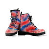 Tie Dye Swirl Batik Men's Boots-grizzshop