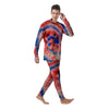 Tie Dye Swirl Batik Men's Pajamas-grizzshop