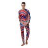 Tie Dye Swirl Batik Men's Pajamas-grizzshop