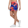 Tie Dye Swirl Batik Mini Skirt-grizzshop