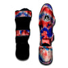 Tie Dye Swirl Batik Muay Thai Shin Guard-grizzshop