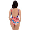 Tie Dye Swirl Batik One Piece Swimsuite-grizzshop