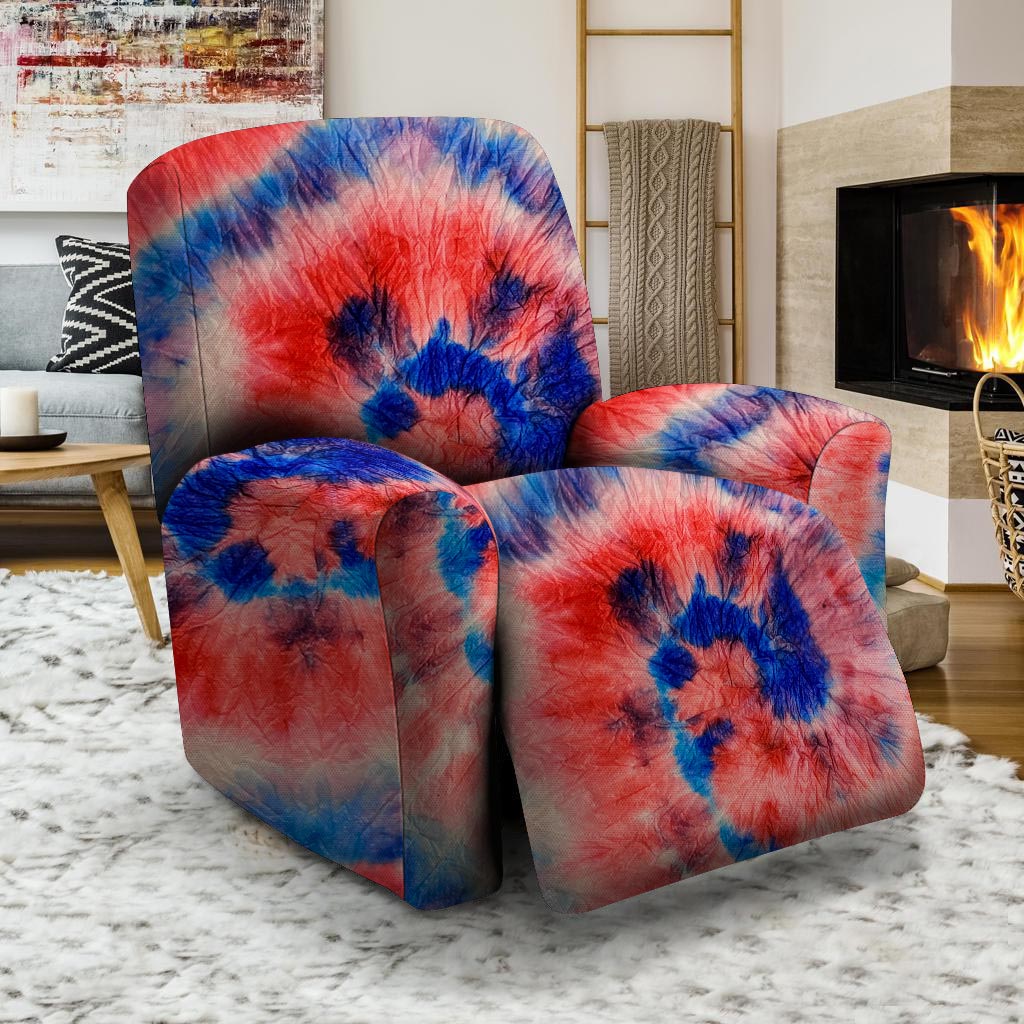 Tie Dye Swirl Batik Recliner Cover-grizzshop