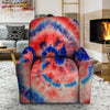 Tie Dye Swirl Batik Recliner Cover-grizzshop