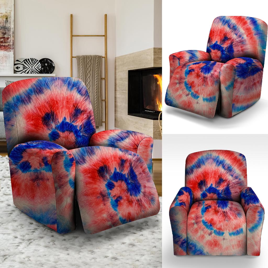 Tie Dye Swirl Batik Recliner Cover-grizzshop