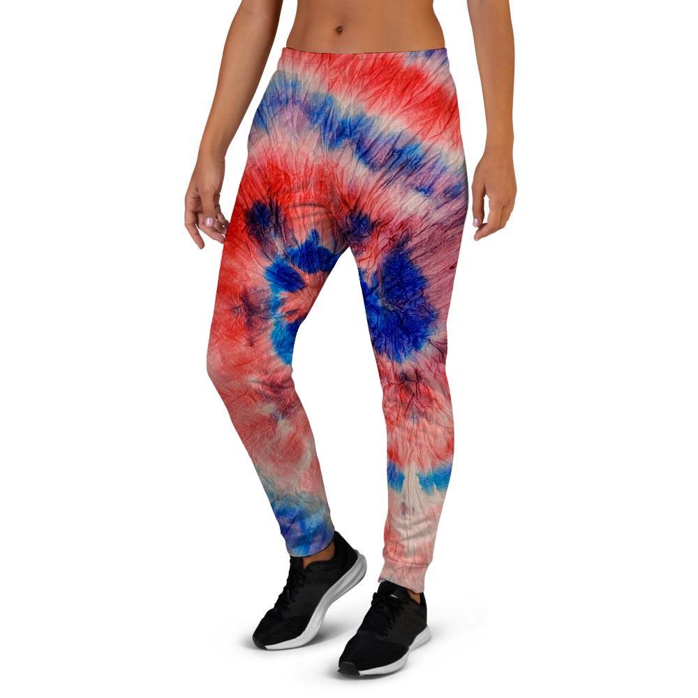 Tie Dye Swirl Batik Women's Joggers-grizzshop