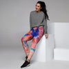 Tie Dye Swirl Batik Women's Joggers-grizzshop