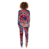 Tie Dye Swirl Batik Women's Pajamas-grizzshop