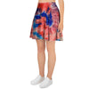 Tie Dye Swirl Batik Women's Skirt-grizzshop