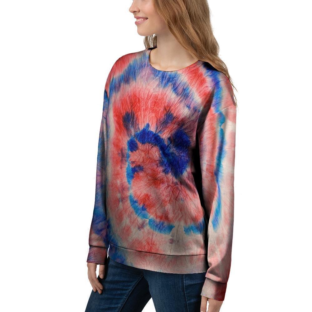 Tie Dye Swirl Batik Women's Sweatshirt-grizzshop