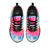 Tie Dye Swirl Print Black Sneaker-grizzshop