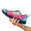 Tie Dye Swirl Print Black Sneaker-grizzshop