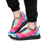 Tie Dye Swirl Print Black Sneaker-grizzshop