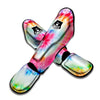 Tie Dye Swirl Print Muay Thai Shin Guards-grizzshop