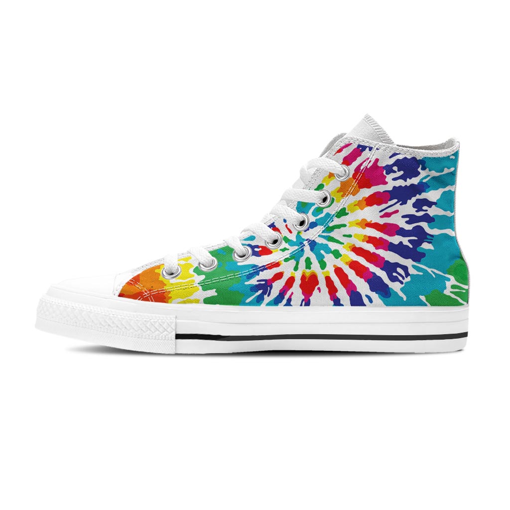 Tie Dye Women's High Top Shoes-grizzshop