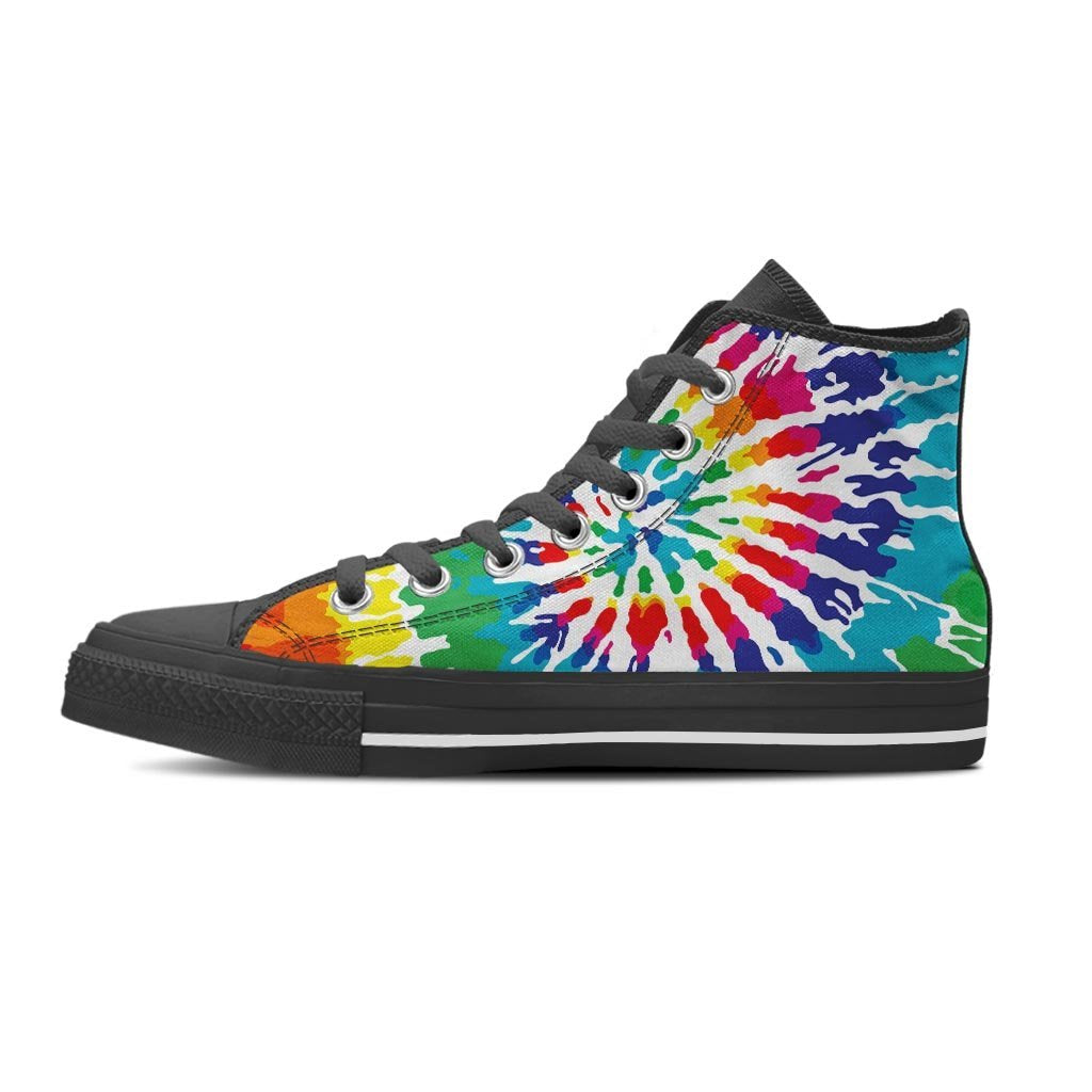 Tie Dye Women's High Top Shoes-grizzshop