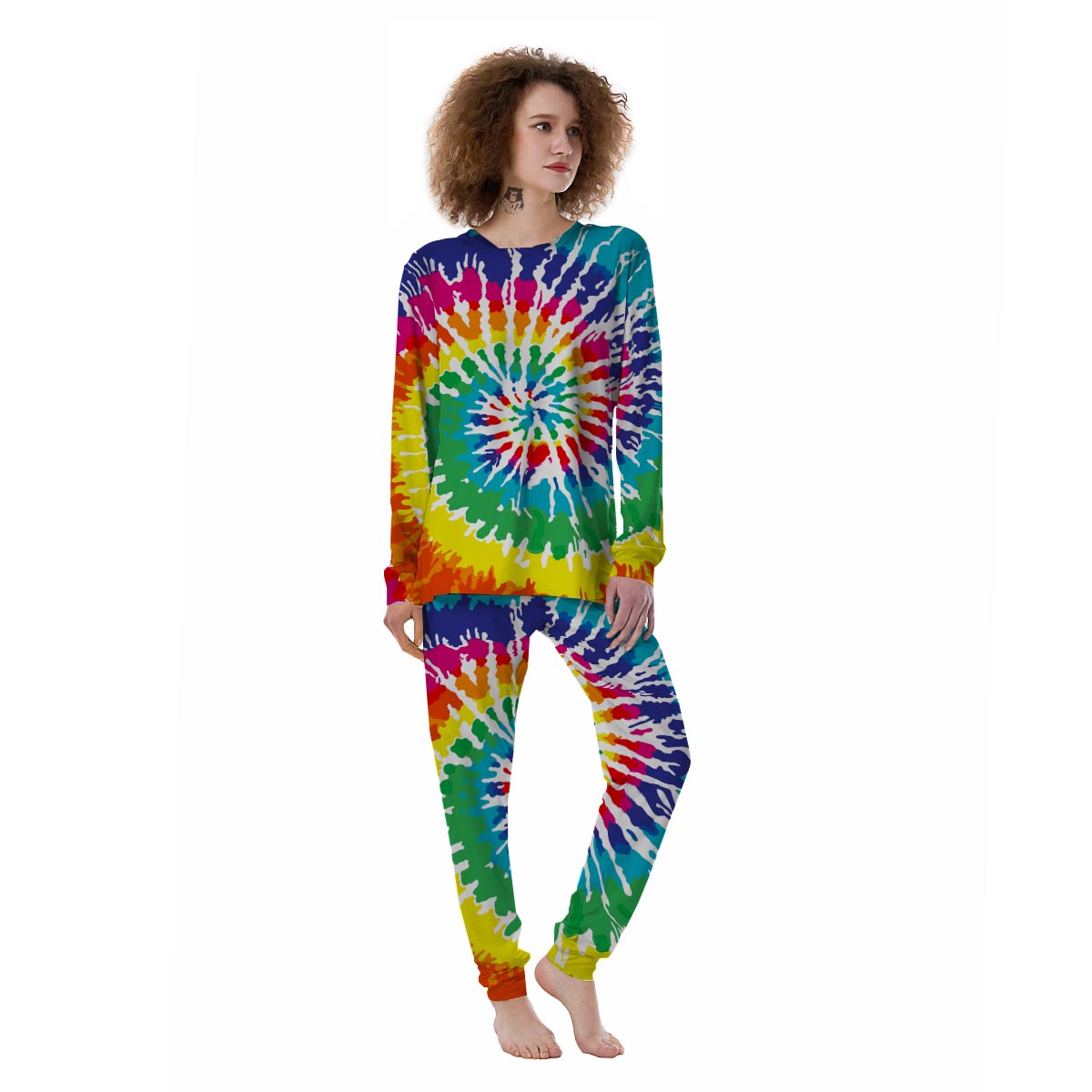 Tie Dye Women's Pajamas-grizzshop