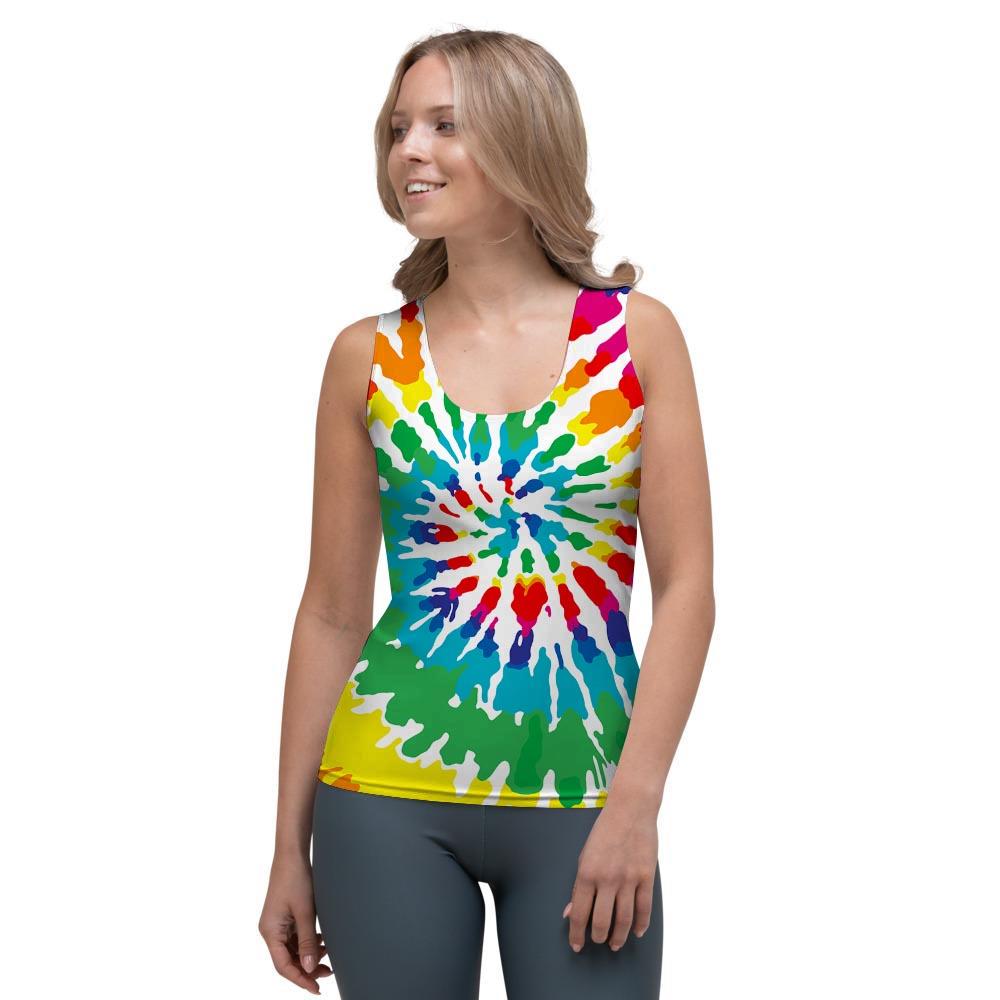Tie Dye Women's Tank Top-grizzshop