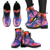 TieDye Dragonfly Women's Leather Boots-grizzshop