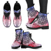 TieDye Mandala Women's Leather Boots-grizzshop