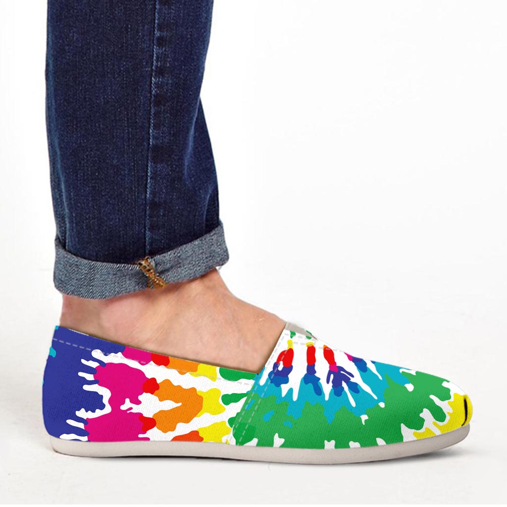 Tie Dye Canvas Shoes-grizzshop
