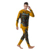 Tiger Head Tattoo Print Men's Pajamas-grizzshop