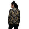 Tiger Japanese Print Pattern Women's Bomber Jacket-grizzshop