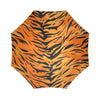 Tiger Pattern Print Foldable Umbrella-grizzshop